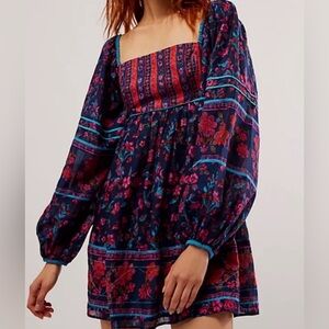 Free People Endless Afternoon Mini Dress S